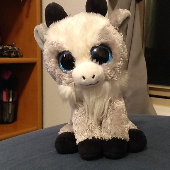 A billy goat stuffed animal - Picture 3 of 3